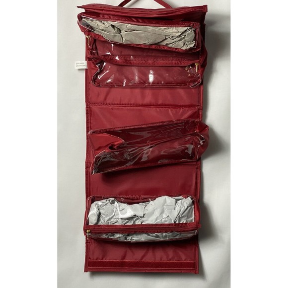 4 In 1 Foldable Bag For Travel Detachable Jewelry Pouch Cosmetic Organizer NEW - Picture 1 of 2